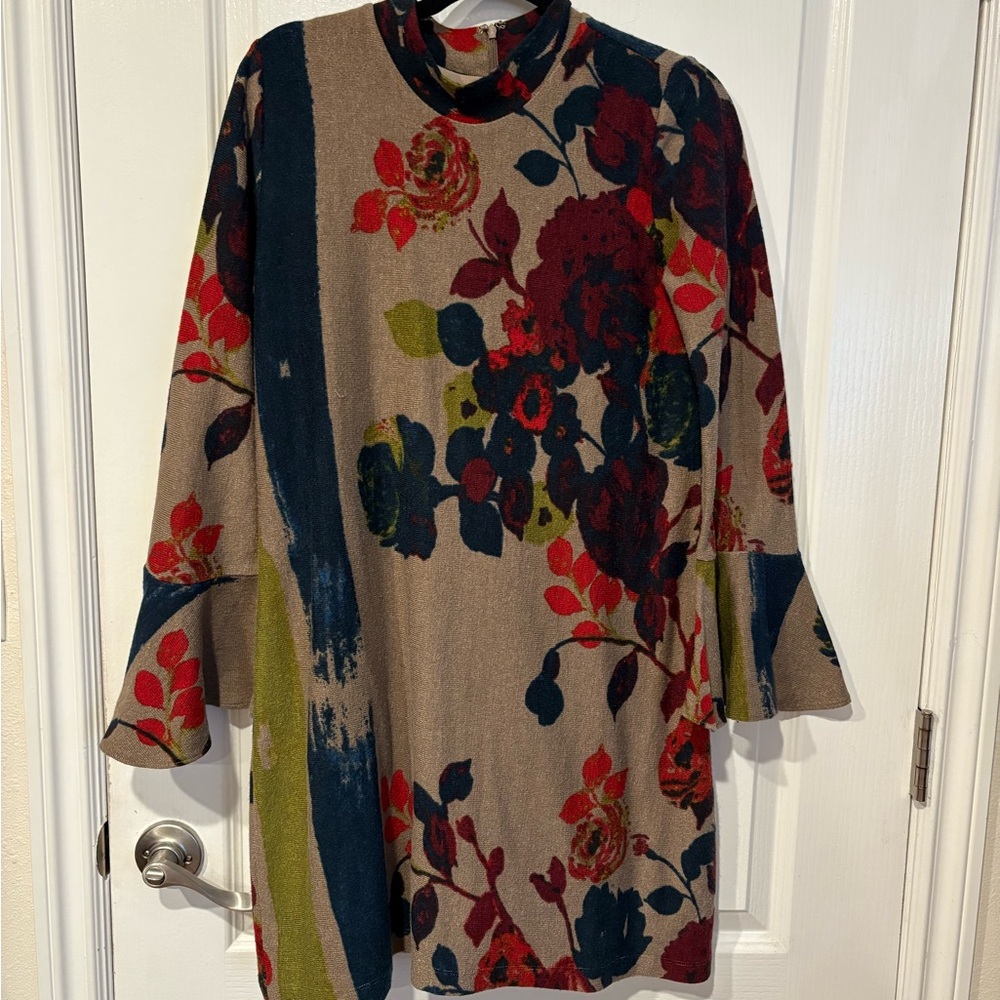 Chelsea & Theodore Multicolor Floral Dress
